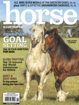 The Horse Illustrated January/February 2024 cover