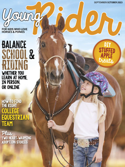 Young Rider September/October 2023 cover